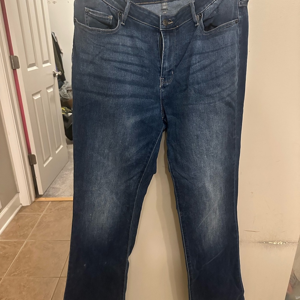 New York & Company Curvy Boot Cut Jeans - TALL